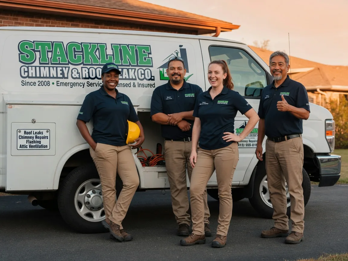 Chimney flashing repair company in Palmetto, LA